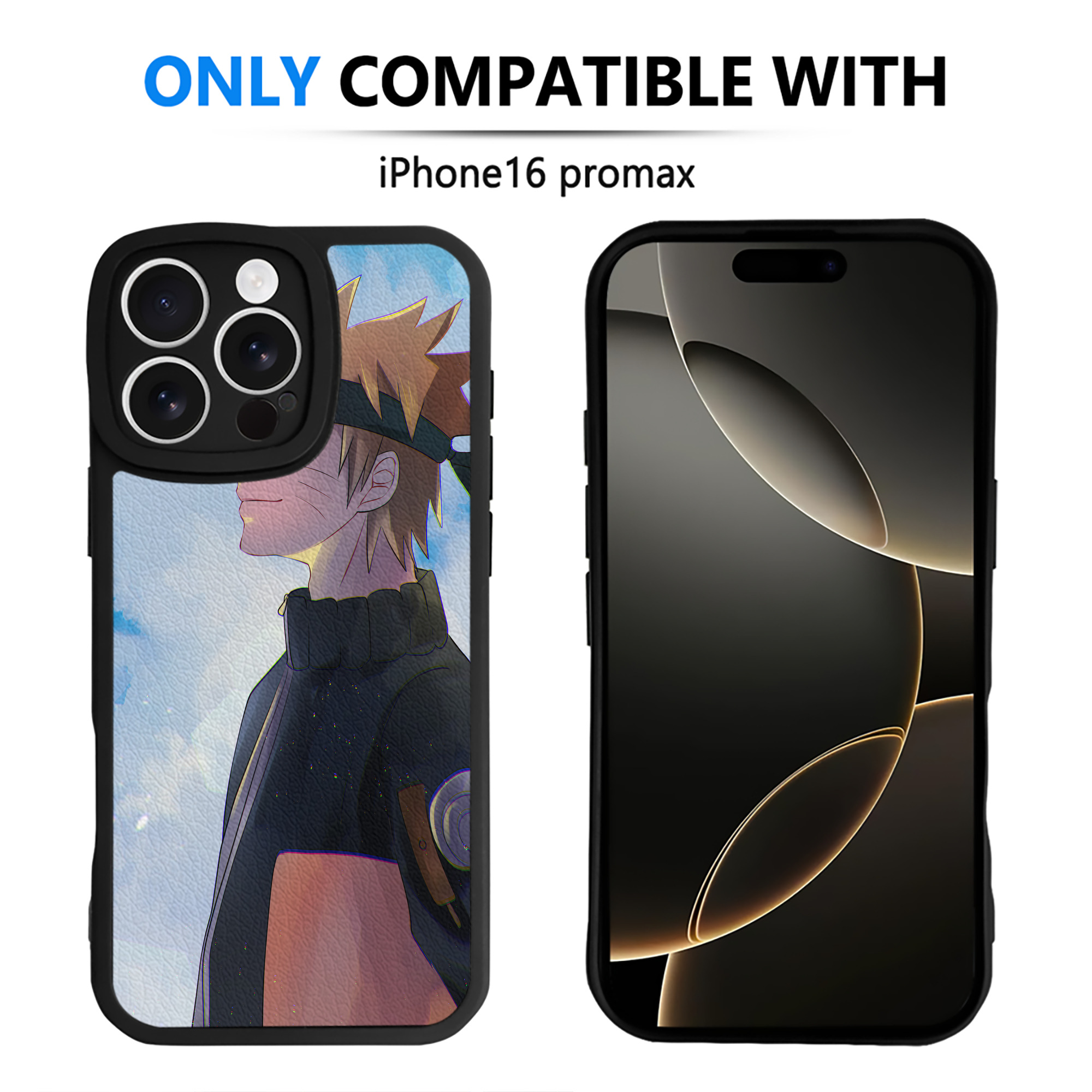 （画像用） NARUTO -ナルト- NARUTO -ナルト- 疾風伝 【iPhone 16シリーズ対応】シリコンスマホケース（レザー調） 材質：シリコン